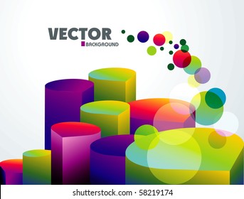 abstracto de color de fondo eps10