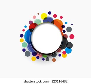 Abstract colorful background . eps10 Vector illustration.