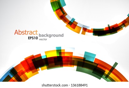 Abstract colorful background. EPS10 vector.