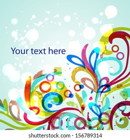 abstract colorful background eps10 vector