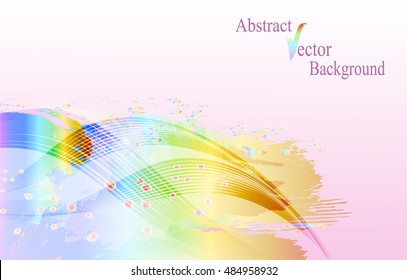 Abstract colorful background. EPS10 vector illustration