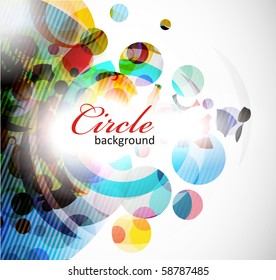Abstract colorful background . eps10 Vector illustration.