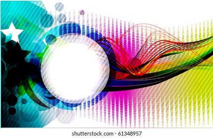 Abstract colorful background. eps10 Vector illustration.