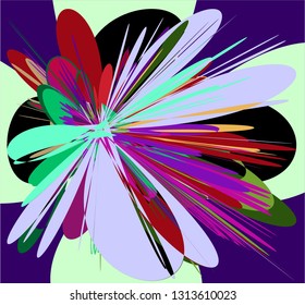 Abstract  colorful background ,fancy  bow 