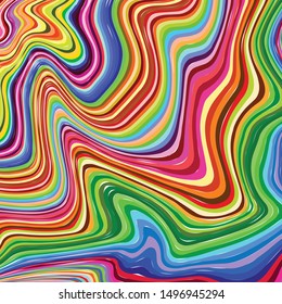 Abstract colorful background. Fashion poster. Abstract wave lines background. banner 