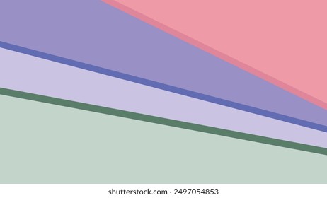 ABSTRACT COLORFUL BACKGROUND FLAT COLOR WITH GEOMETRIC STRAIGHT LINES VECTOR DESIGN TEMPLATE FOR WALLPAPER, COVER DESIGN, HOMEPAGE DESIGN