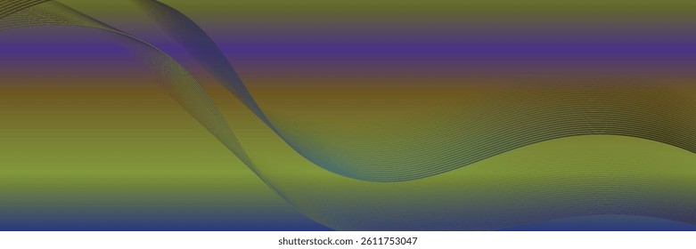 Abstract colorful background with flowing lines for futuristic concept. Dynamic waves. vector illustration.