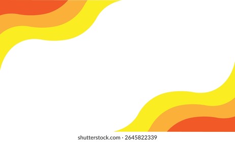 Abstract colorful background with flowing rainbow waves, a vibrant vector illustration perfect for modern web design or artistic wallpaper