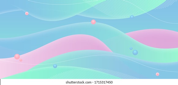 Abstract colorful background. Fluid shapes background concept. Vector EPS 10