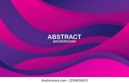 Abstract colorful background. Fluid shapes composition. Vector illustration