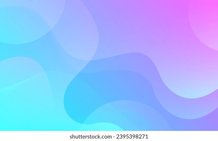 Abstract colorful background. Fluid shapes composition. Vector illustration