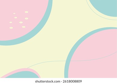 Abstract Colorful Background with Fluid Shapes