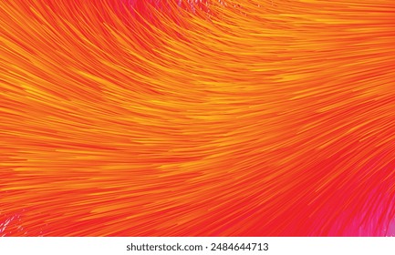 Abstract Colorful Background Fury Painting Effect in Adobe Illustrator