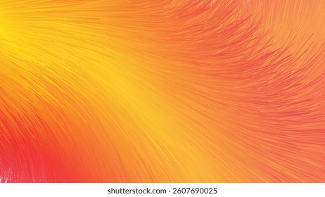 Abstract Colorful Background Fury. A warm, vibrant texture of streaked orange, yellow, and red evokes dynamic energy. Vector illustration eps10