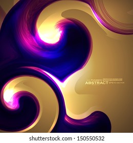 Abstract colorful background, futuristic vector illustration eps10
