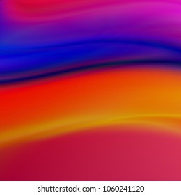 Abstract colorful background, futuristic wavy shapes . Vector illustration. Eps 10