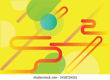 abstract colorful background with geometric shape