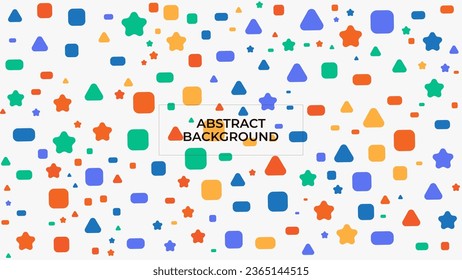 ANTECEDENTES COLORIDOS ABSTRACTOS CON PLANTILLA DE DISEÑO DE VECTOR DE COLOR DE PASTEL DE FORMA GEOMÉTRICA PARA PAPEL DE PARED, DISEÑO DE CUBIERTA, DISEÑO DE PÁGINAS NACIONALES