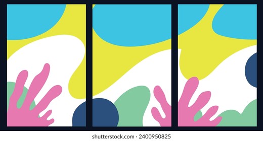 Abstract, colorful background with geometry shapes. Perfect for colorful backgrounds