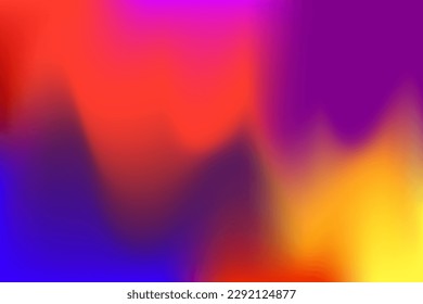 Abstract colorful background with gradient mesh, blurred color. Bright multicolored design
