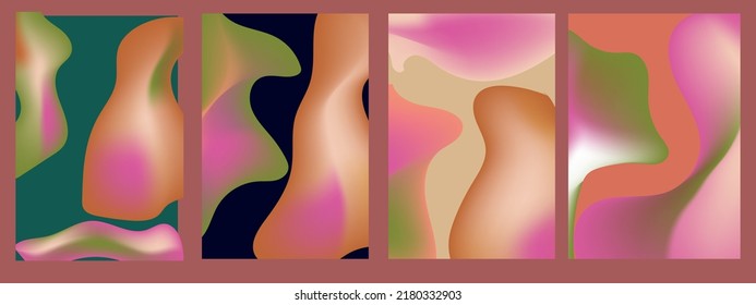 Abstract colorful background gradient.For background modern template design for web.Future geometric patterns.Colorful holographic abstract background.