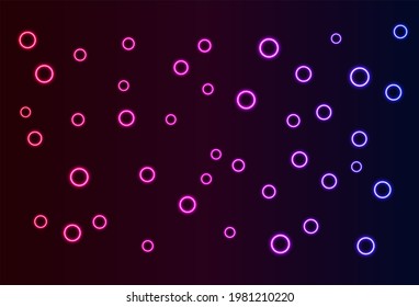 Abstract Colorful Background with Gradient And Neon Effect. Graphic template for Posters, Background, Posters