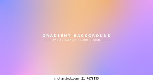 abstract colorful background with gradient pastel cabaret, applicable for social media posts, ads campaign marketing, advertising media promotion, advertisement corporate agency, graphic print paper