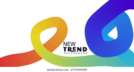 Fondo colorido Abstractas con ondas de gradiente para necesidades de diseño moderno