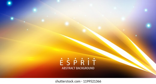 Abstract colorful background graphics template with blended multiple geometric objects