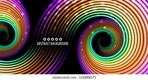 Abstract colorful background graphics template with blended multiple geometric strip objects