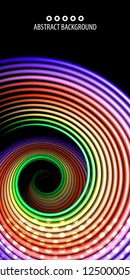 Abstract colorful background graphics template with blended multiple geometric strip objects
