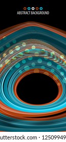 Abstract colorful background graphics template with blended multiple geometric strip objects