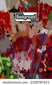 Abstract colorful background with grunge texture