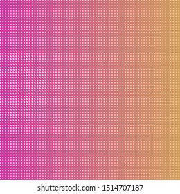 Abstract colorful background with halftone and dots texture on gradient.  Vector illustration.