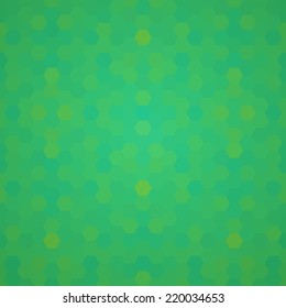 Abstract colorful background of hexagons. Vector illustration