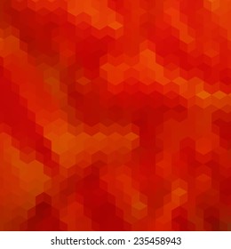 Abstract colorful background of hexagons. Vector illustration