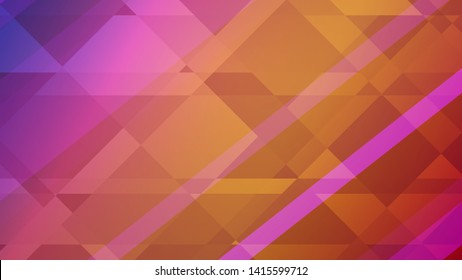 Abstract colorful background of intersecting stripes in purple and orange colors