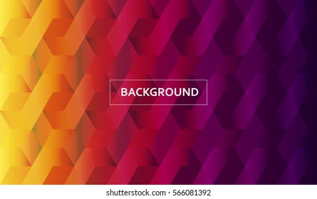 Abstract colorful background in intertwined pattern