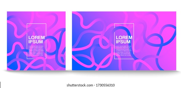 Abstract Colorful background. Layout Scale 1:1 and 16:9, Vector Illustration eps10.