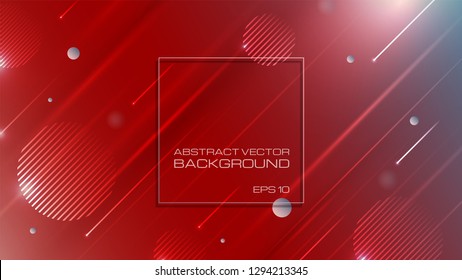 Abstract colorful background with lighting. Eps10 vector