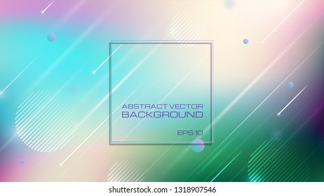 Abstract colorful background with lighting. Eps10 vector