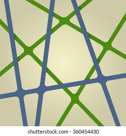 Abstract colorful background. Colorful background with lines. Art colorful background with overlapping stripes. Colorful streaks. Intersecting colorful tapes. Background colorful. Colorful ribbons.