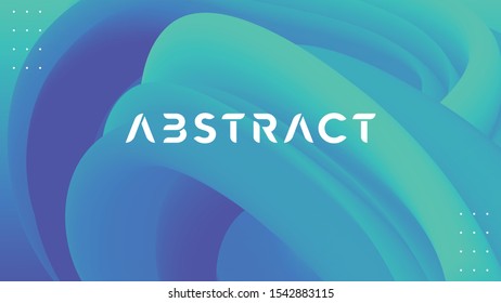 Abstract Colorful Background with Liquid Shapes. Trendy Fluid Gradients. Vector Illustration. Abstract Background with Glow Effect for Cover, Brochure, Business Design.