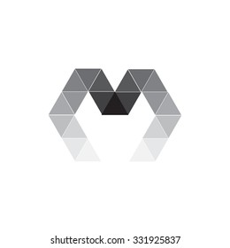 Abstract colorful background. Logo design. Stock vector Illustration. Gray






