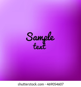 Abstract colorful background made in vector. Smooth gradient.