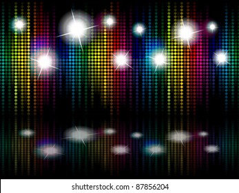 abstract colorful background with magic box vector illustration