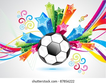 abstract colorful background with magic box vector illustration