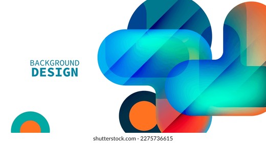 fondo colorido abstracto diseño moderno ilustración vectorial