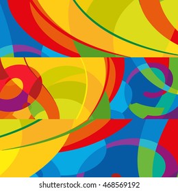 Abstract colorful background. Modern design template