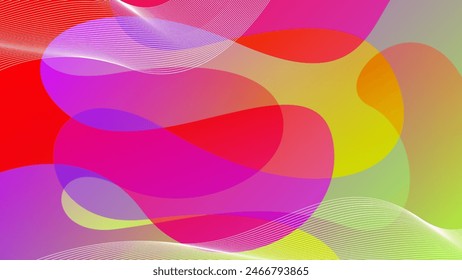 Abstract colorful background with modern gradient style